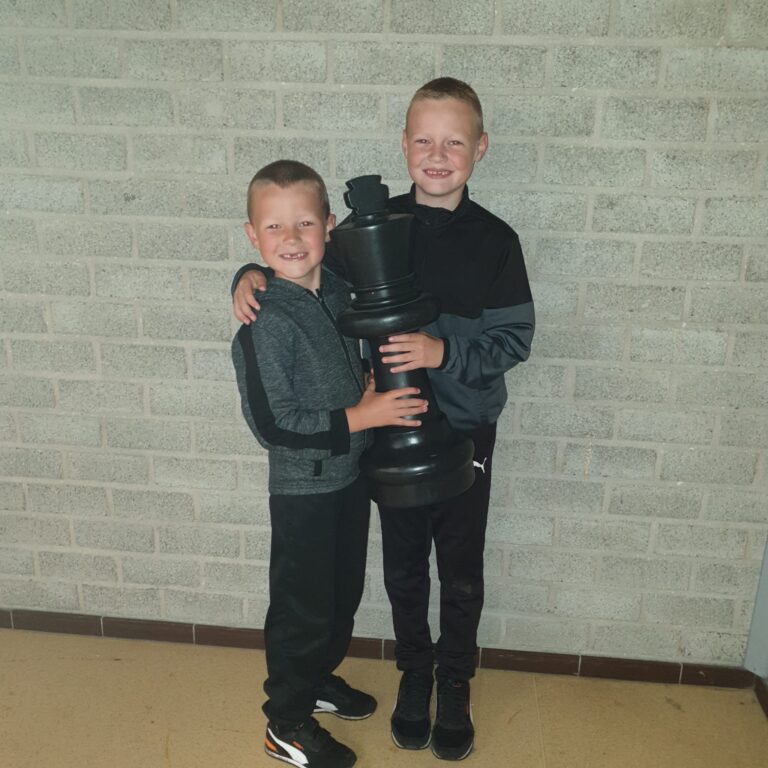 Bram en Thijs op het ONJK