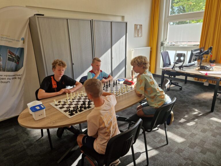 Leuke start van het schaakseizoen met Sportrecreade